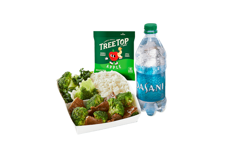 Broccoli Beef Panda Cub Meal